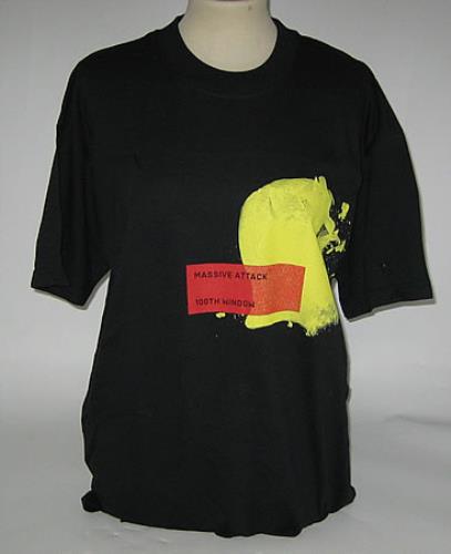 Massive Attack 100Th Window T-Shirt - Medium UK T-Shirt